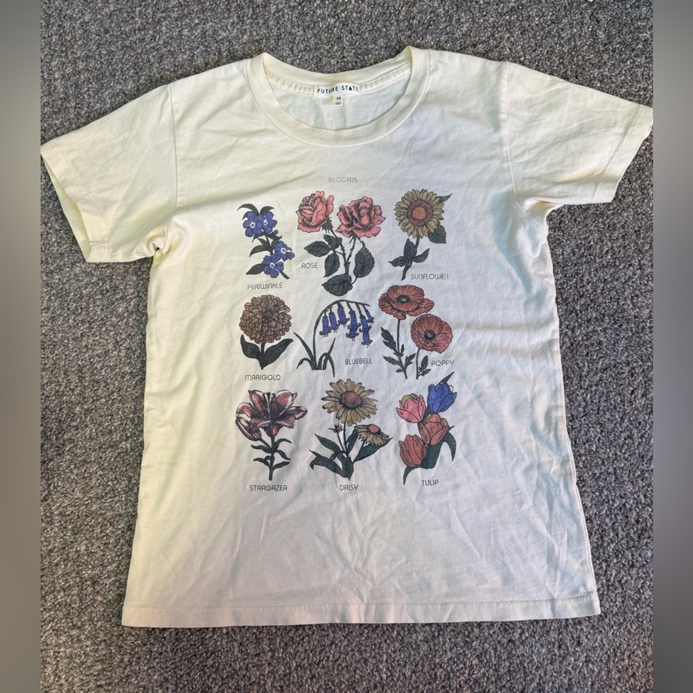 Urban Outfitters Floral Graphic T-Shirt